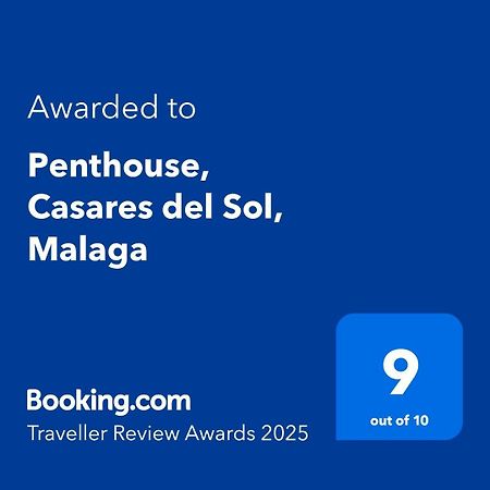 Penthouse, Casares Del Sol, Malaga Appartement Buitenkant foto